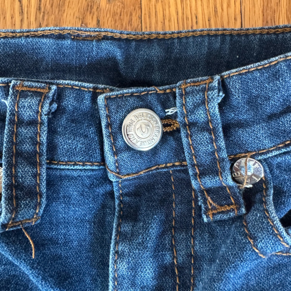Toddler True Religion Jeans Girl Size 2T - Picture 4 of 13